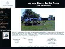 Tablet Screenshot of joramaranch.com